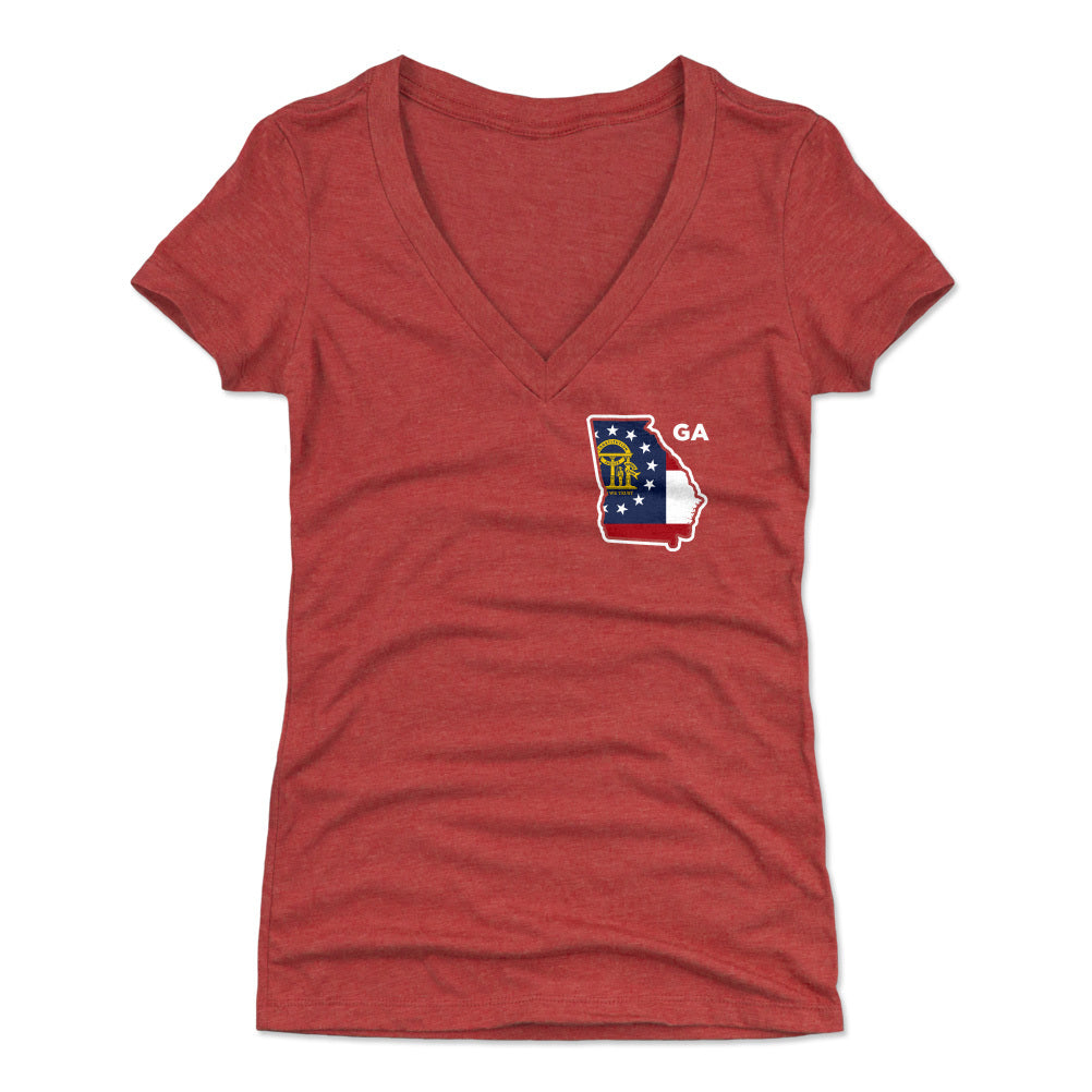 Georgia Women's V-Neck T-Shirt | 500 LEVEL