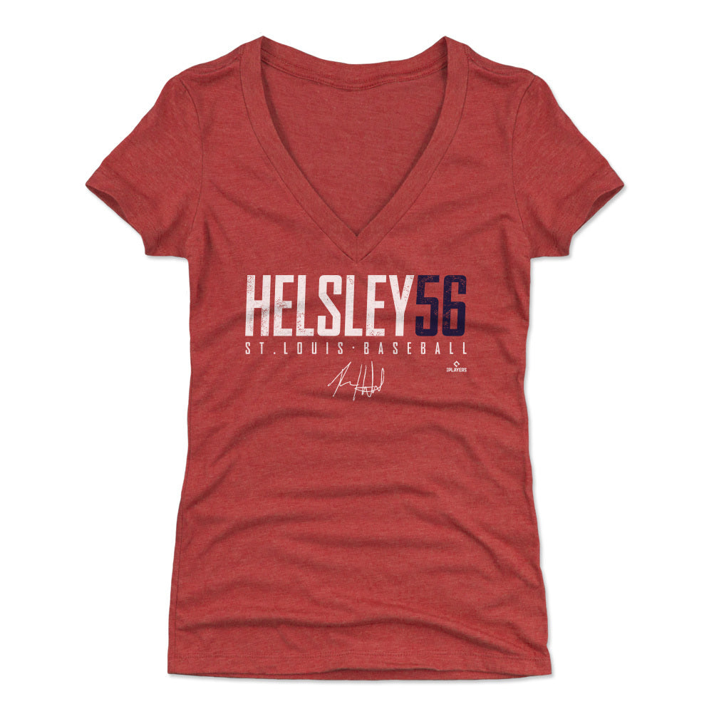 Ryan Helsley Women&#39;s V-Neck T-Shirt | 500 LEVEL