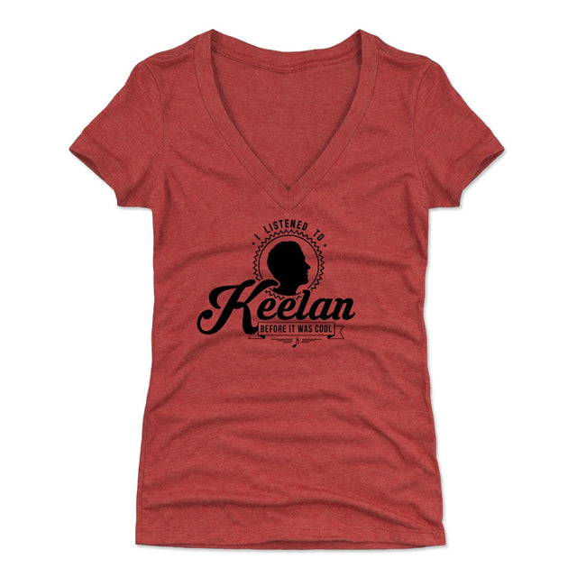 Keelan Donovan Women's V-Neck T-Shirt | 500 LEVEL