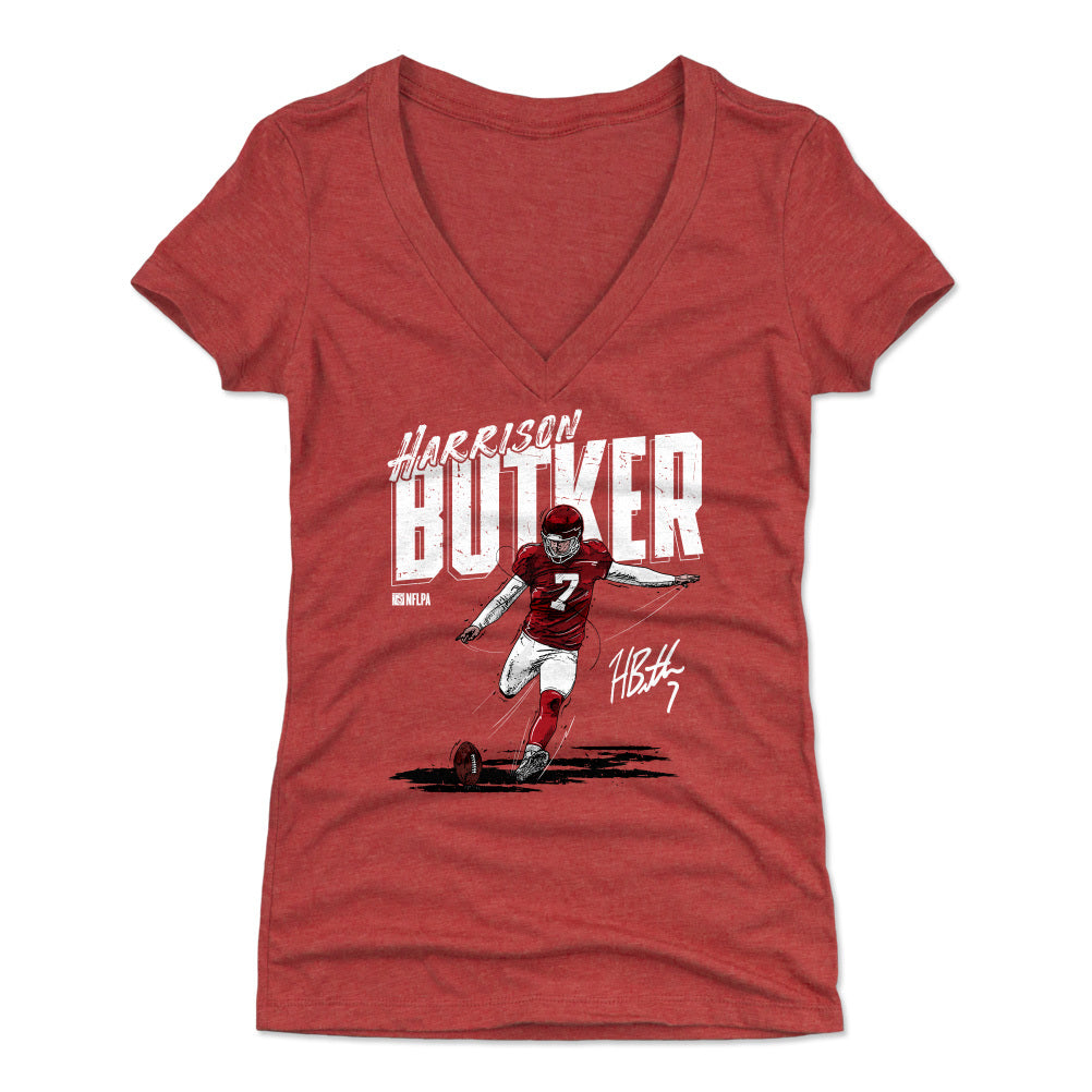 Harrison Butker Women's V-Neck T-Shirt | 500 LEVEL