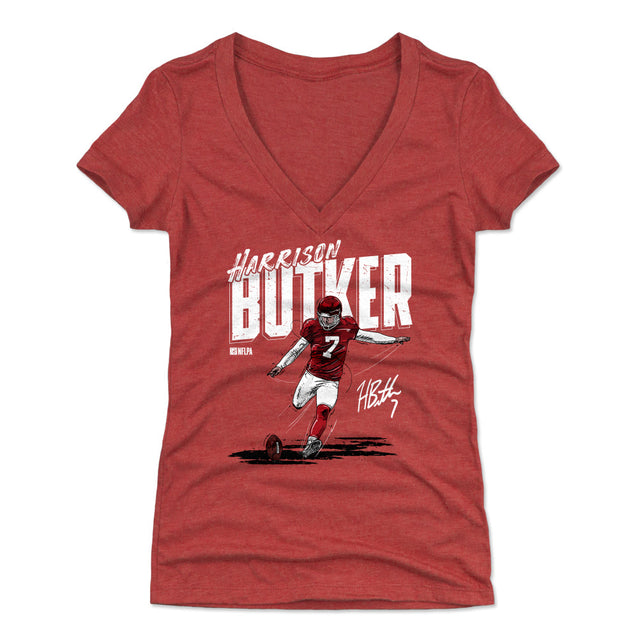 Harrison Butker Women's V-Neck T-Shirt | 500 LEVEL