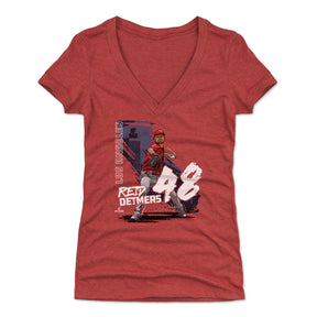 Reid Detmers Women's V-Neck T-Shirt | 500 LEVEL