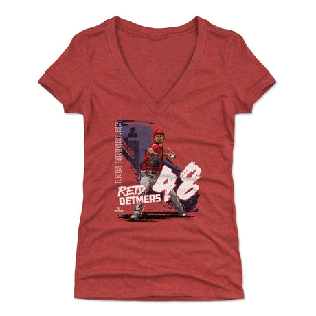 Reid Detmers Women's V-Neck T-Shirt | 500 LEVEL