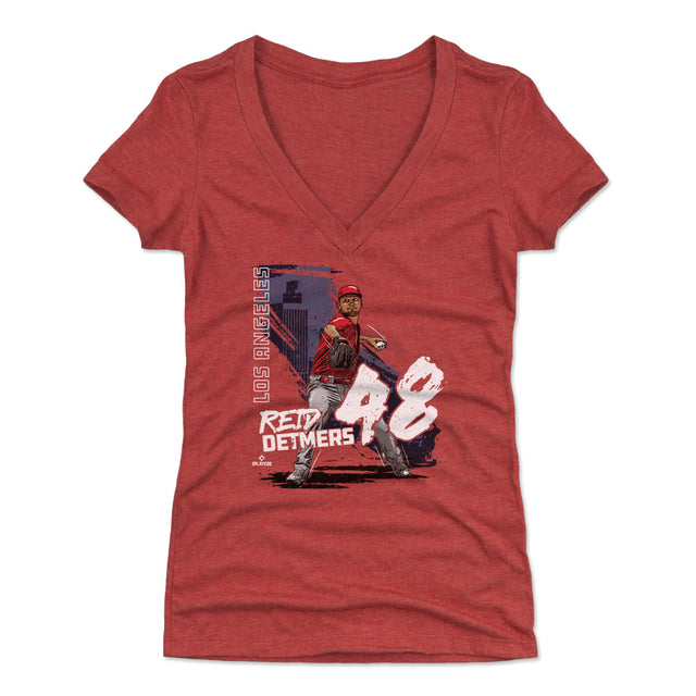 Reid Detmers Women's V-Neck T-Shirt | 500 LEVEL