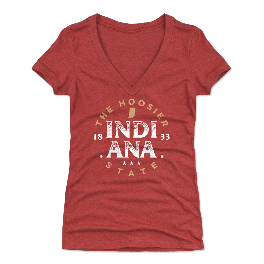 Indiana Women's V-Neck T-Shirt | 500 LEVEL