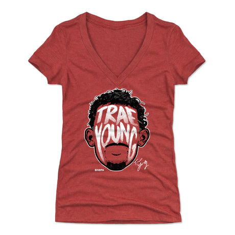 Trae Young Women's V-Neck T-Shirt | 500 LEVEL