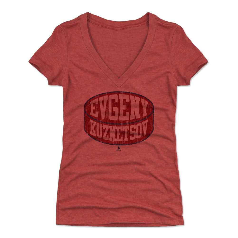 Evgeny Kuznetsov Women&#39;s V-Neck T-Shirt | 500 LEVEL