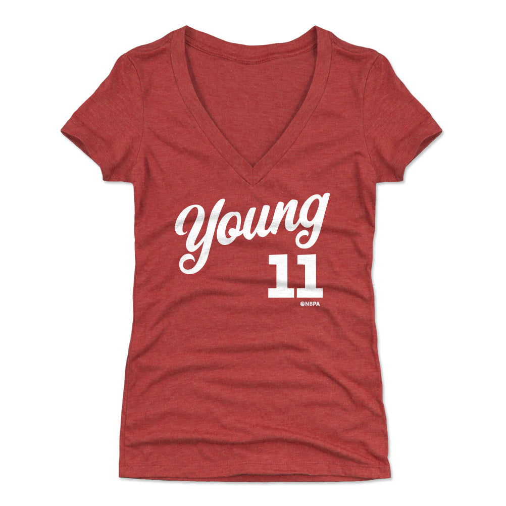 Trae Young Women's V-Neck T-Shirt | 500 LEVEL