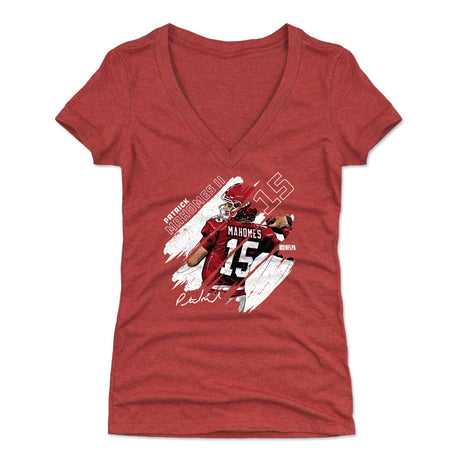 Patrick Mahomes Women's V-Neck T-Shirt | 500 LEVEL
