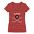 Jaccob Slavin Women's V-Neck T-Shirt | 500 LEVEL