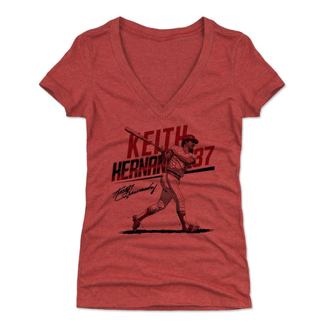 Keith Hernandez Women's V-Neck T-Shirt | 500 LEVEL