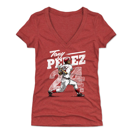 Tony Perez Women's V-Neck T-Shirt | 500 LEVEL