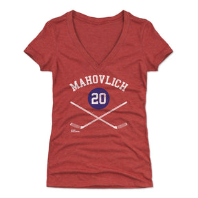 Pete Mahovlich Women's V-Neck T-Shirt | 500 LEVEL