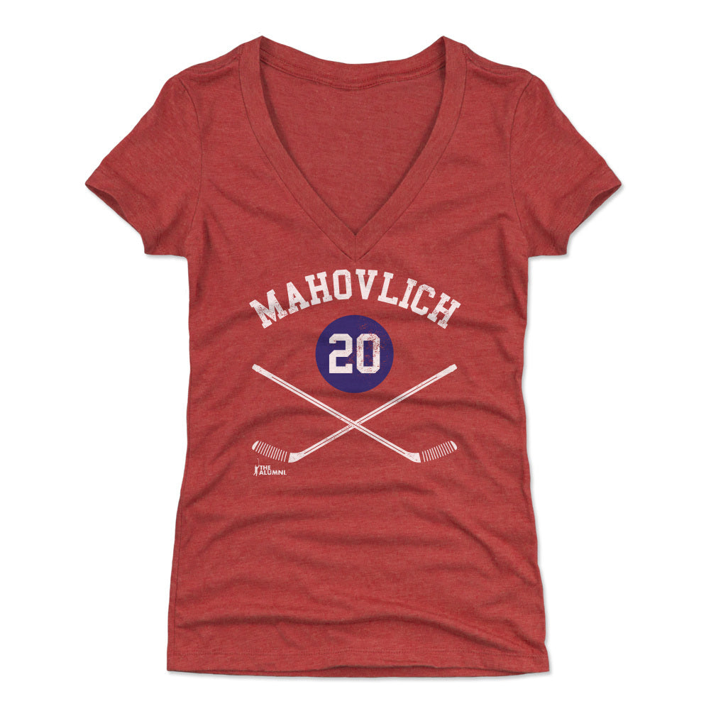 Pete Mahovlich Women&#39;s V-Neck T-Shirt | 500 LEVEL