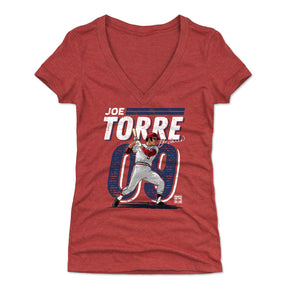 Joe Torre Women's V-Neck T-Shirt | 500 LEVEL