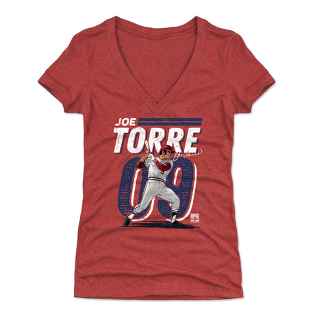 Joe Torre Women's V-Neck T-Shirt | 500 LEVEL