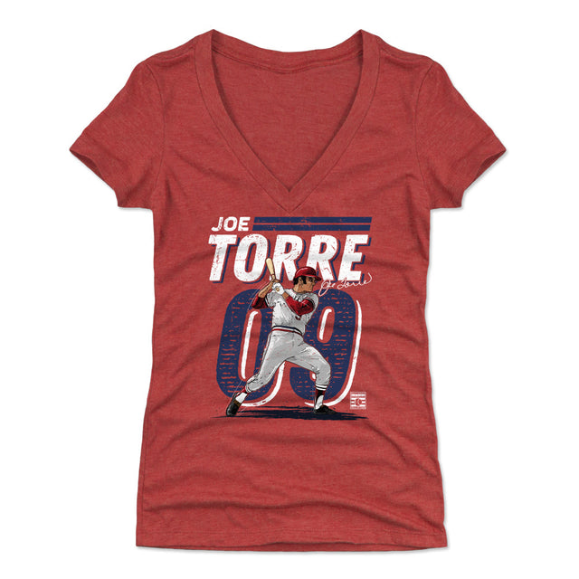 Joe Torre Women's V-Neck T-Shirt | 500 LEVEL