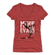 Mike Evans Women's V-Neck T-Shirt | 500 LEVEL
