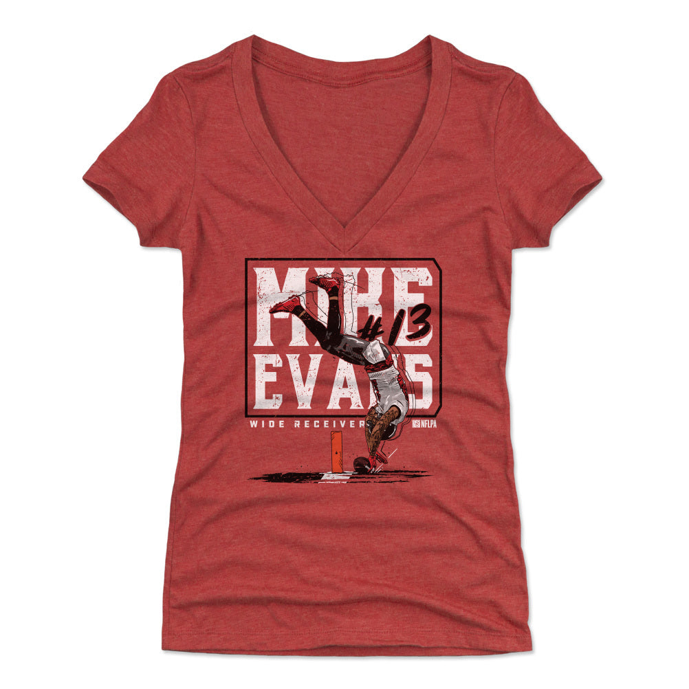 Mike Evans Women's V-Neck T-Shirt | 500 LEVEL