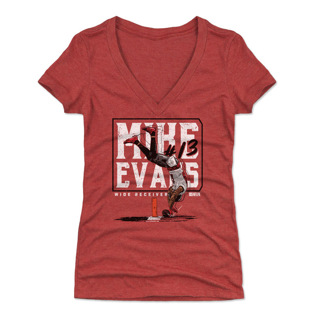 Mike Evans Women's V-Neck T-Shirt | 500 LEVEL