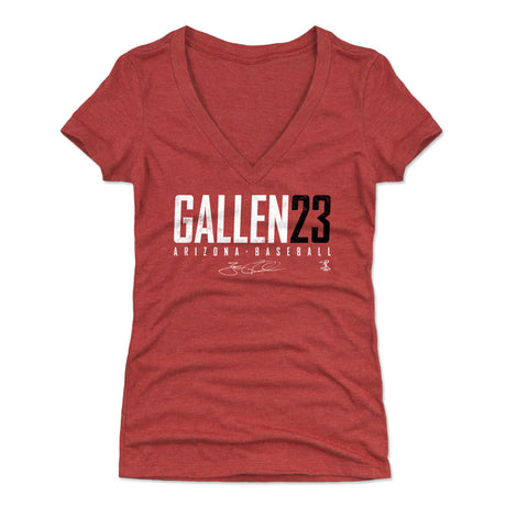 Zac Gallen Women's V-Neck T-Shirt | 500 LEVEL