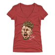George Kittle Women's V-Neck T-Shirt | 500 LEVEL