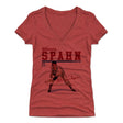 Warren Spahn Women's V-Neck T-Shirt | 500 LEVEL