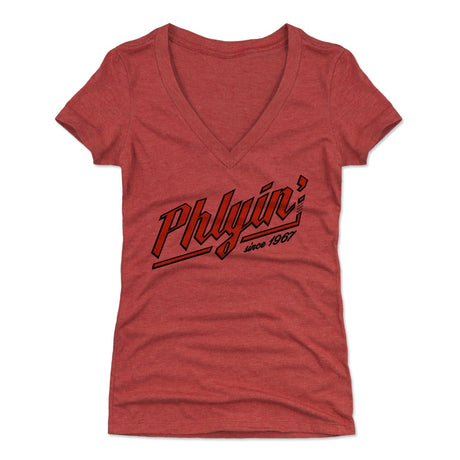 Philadelphia Women's V-Neck T-Shirt | 500 LEVEL