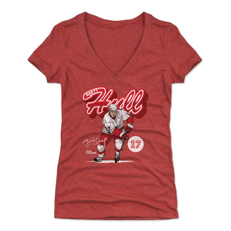 Brett Hull Women's V-Neck T-Shirt | 500 LEVEL