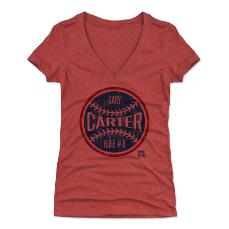 Gary Carter Women's V-Neck T-Shirt | 500 LEVEL