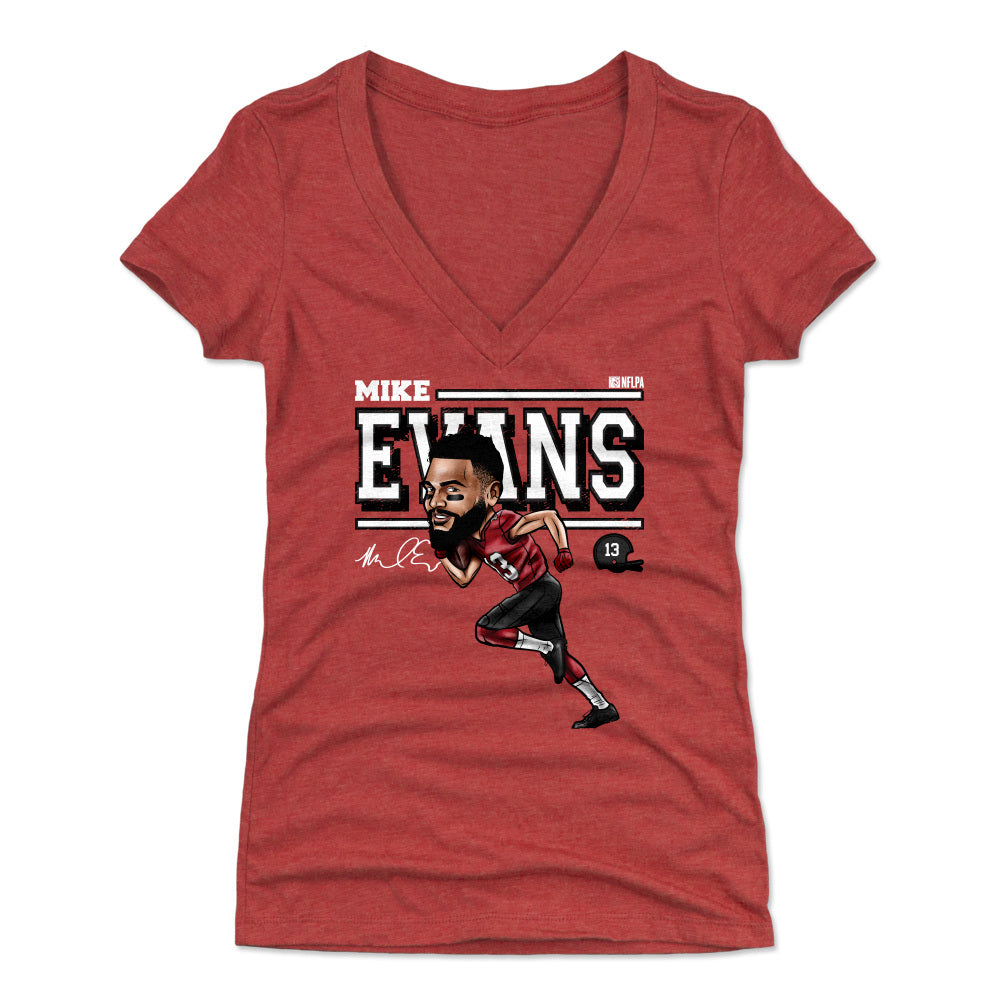 Mike Evans Women's V-Neck T-Shirt | 500 LEVEL