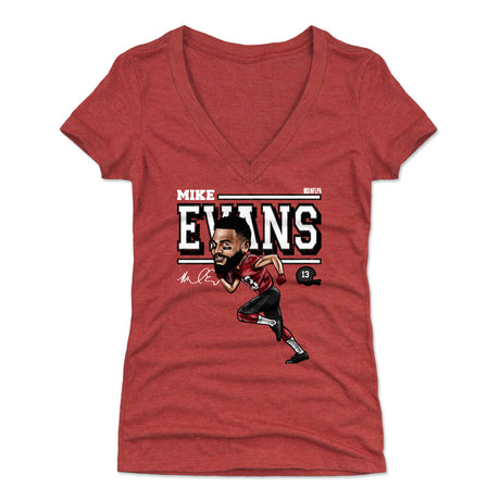 Mike Evans Women's V-Neck T-Shirt | 500 LEVEL