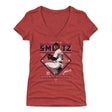 John Smoltz Women's V-Neck T-Shirt | 500 LEVEL