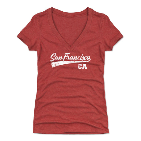 San Francisco Women's V-Neck T-Shirt | 500 LEVEL