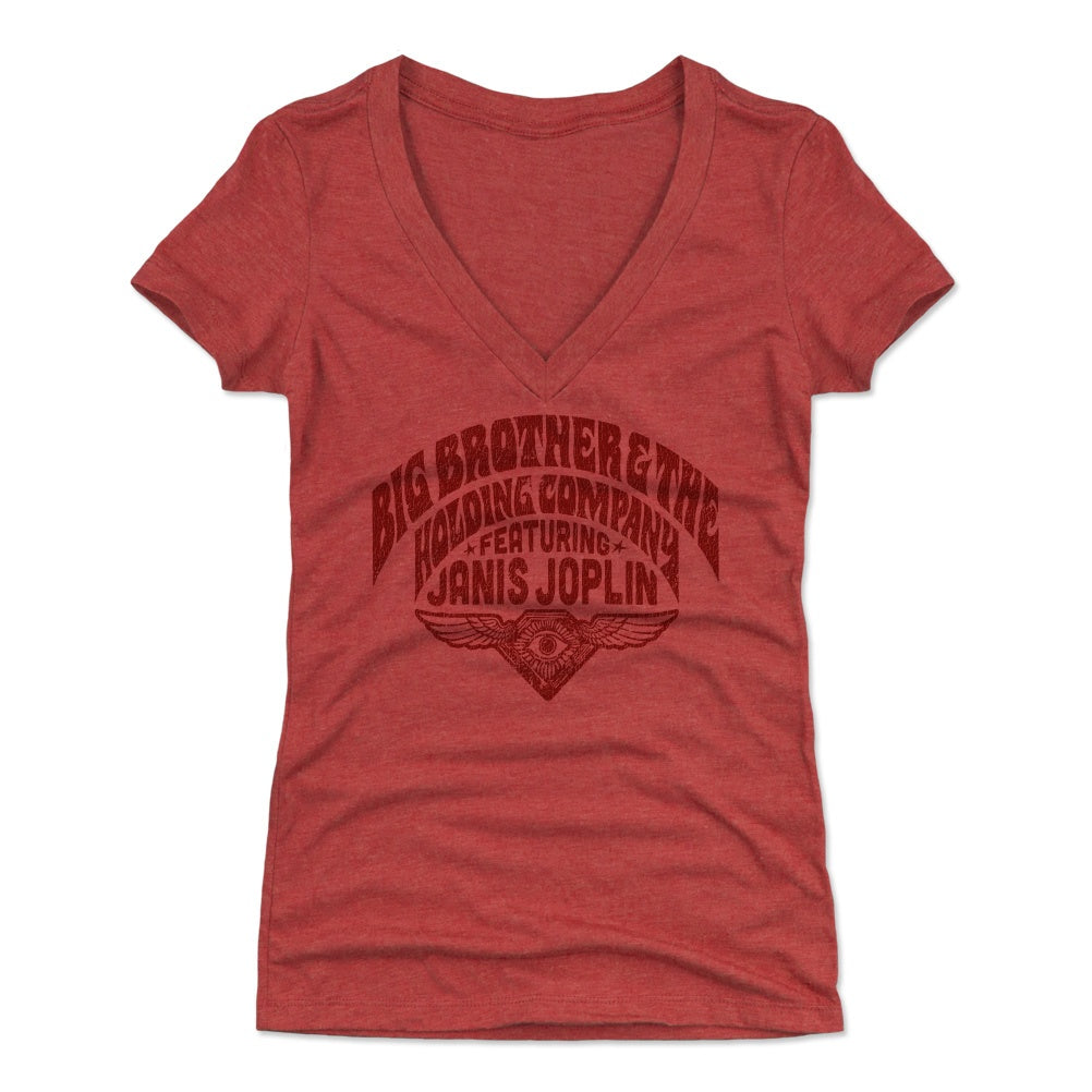 Big Brother And The Holding Company Women's V-Neck T-Shirt | 500 LEVEL