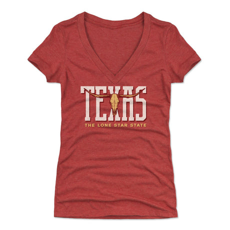 Texas Women's V-Neck T-Shirt | 500 LEVEL