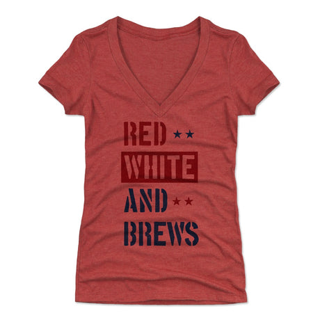 USA Women's V-Neck T-Shirt | 500 LEVEL