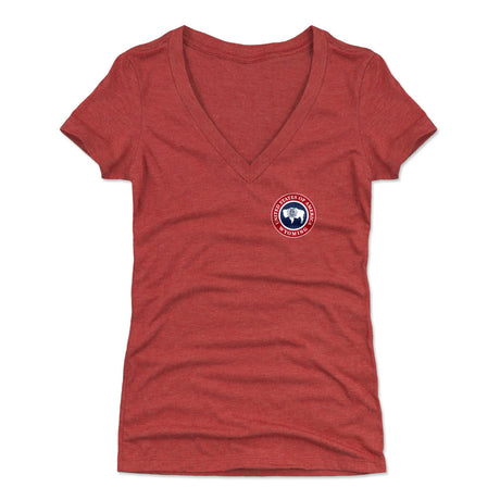 Wyoming Women's V-Neck T-Shirt | 500 LEVEL