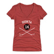 Brian Gionta Women's V-Neck T-Shirt | 500 LEVEL