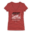 Ed Belfour Women's V-Neck T-Shirt | 500 LEVEL