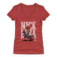 Nick Bosa Women's V-Neck T-Shirt | 500 LEVEL