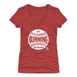 Jim Bunning Women's V-Neck T-Shirt | 500 LEVEL