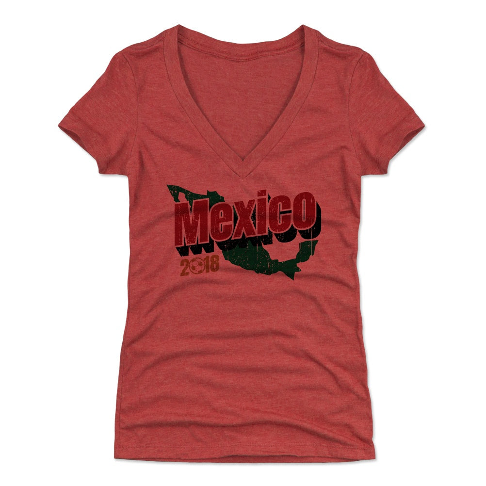 Mexico Women's V-Neck T-Shirt | 500 LEVEL