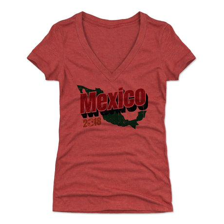 Mexico Women's V-Neck T-Shirt | 500 LEVEL