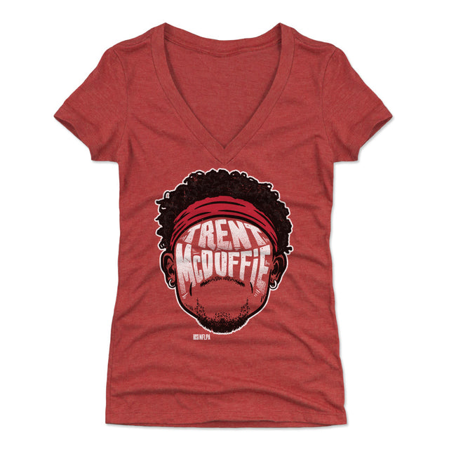 Trent McDuffie Women's V-Neck T-Shirt | 500 LEVEL