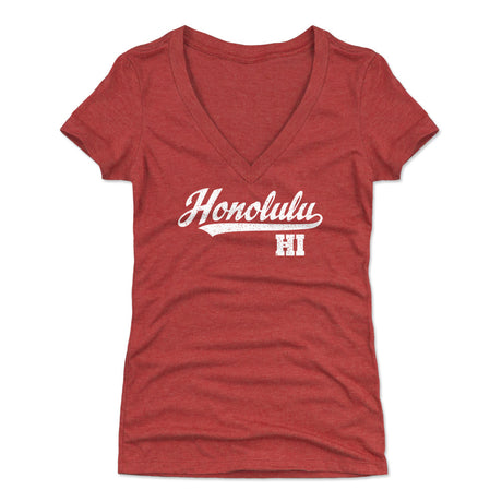 Honolulu Women's V-Neck T-Shirt | 500 LEVEL