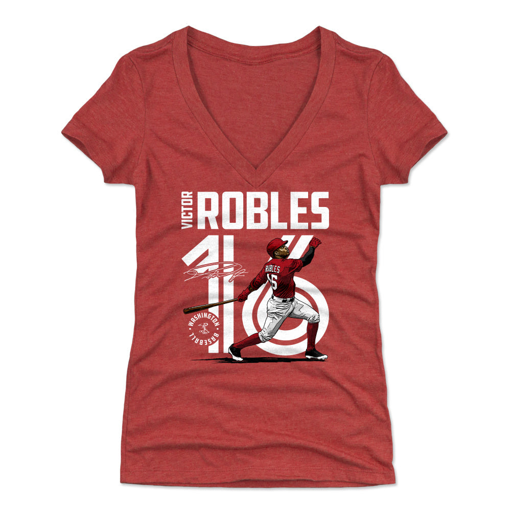 Victor Robles Women&#39;s V-Neck T-Shirt | 500 LEVEL