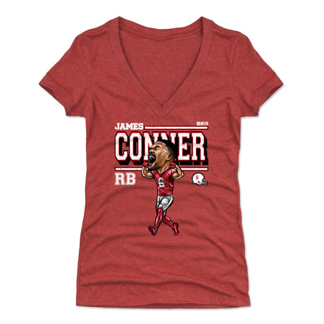 James Conner Women's V-Neck T-Shirt | 500 LEVEL