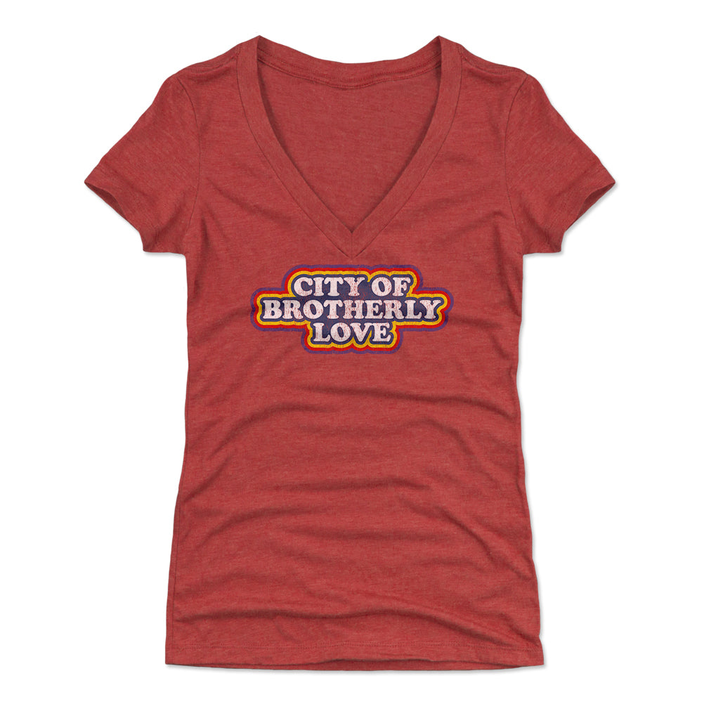 Philadelphia Women's V-Neck T-Shirt | 500 LEVEL