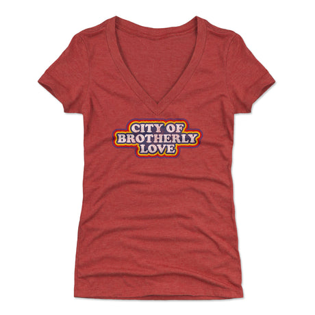 Philadelphia Women's V-Neck T-Shirt | 500 LEVEL